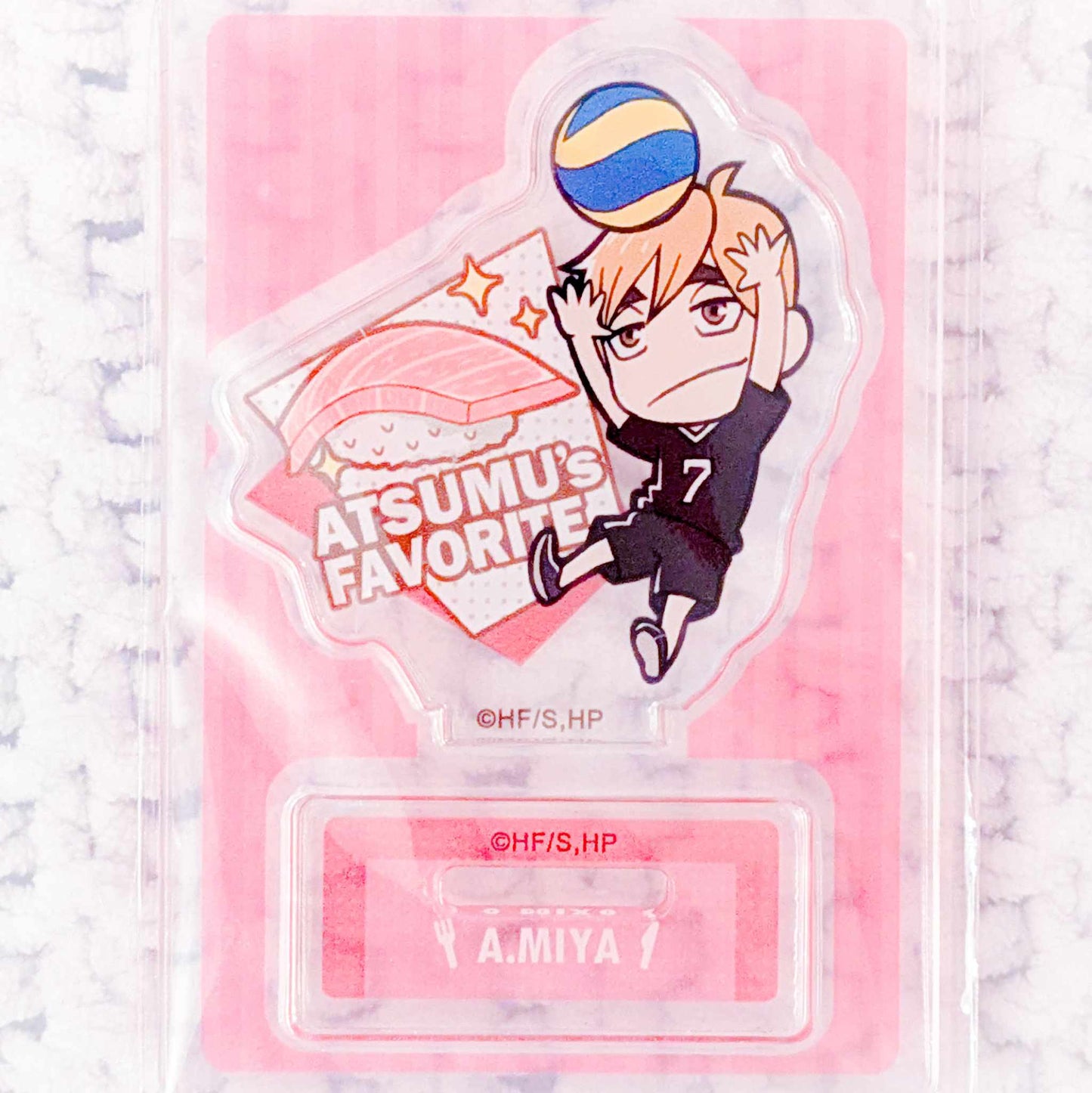 Atsumu Miya - Haikyuu!! Anime Chara Gourmet Mini Acrylic Stand