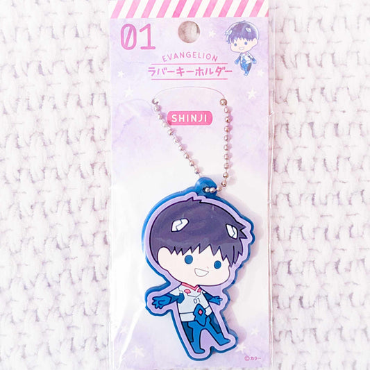 Shinji Ikari - Neon Genesis Evangelion Anime Rubber Strap