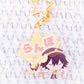 Edogawa Ranpo x Pompompurin - Bungo Stray Dogs x Sanrio Acrylic Keychain