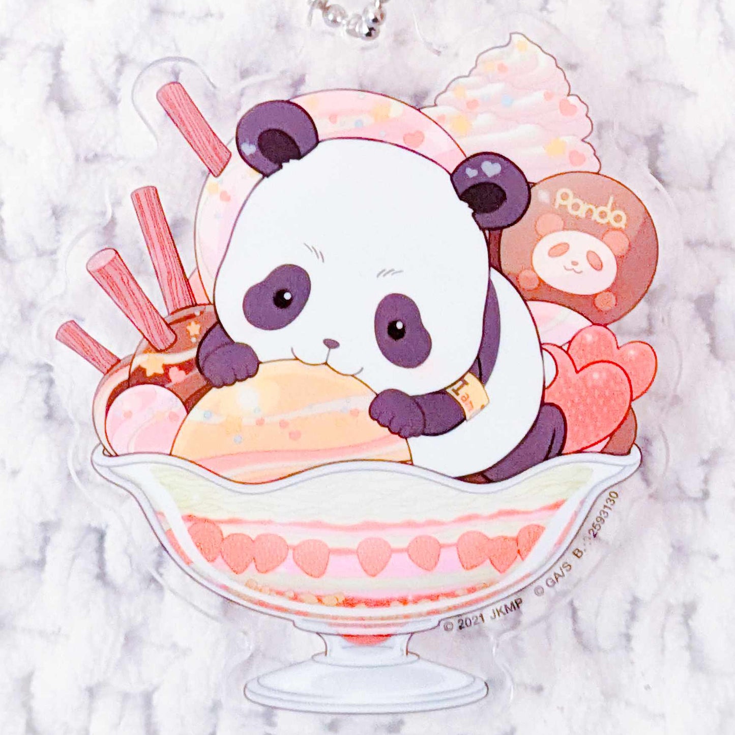 Panda - Jujutsu Kaisen Anime Punitop Parfait Acrylic Keychain
