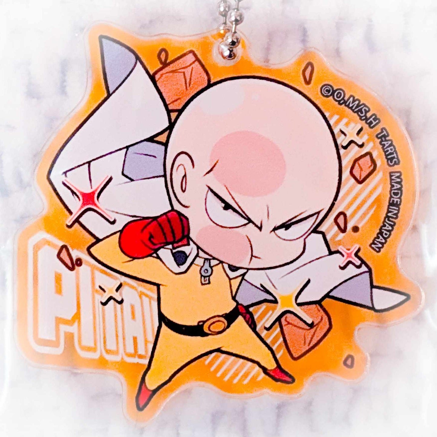 Saitama - One Punch Man Anime Pita! Acrylic Keychain