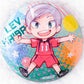 Lev Haiba - Haikyuu!! Anime Glitter Pin Badge Button