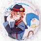 Chuya Nakahara x Tuxedo Sam - Bungo Stray Dogs x Sanrio Pin Badge Button