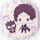 Akutagawa Ryuunosuke x Badtz Maru - Bungo Stray Dogs x Sanrio Pin Badge Button