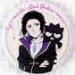 Akutagawa Ryuunosuke x Badtz Maru - Bungo Stray Dogs x Sanrio Pin Badge Button