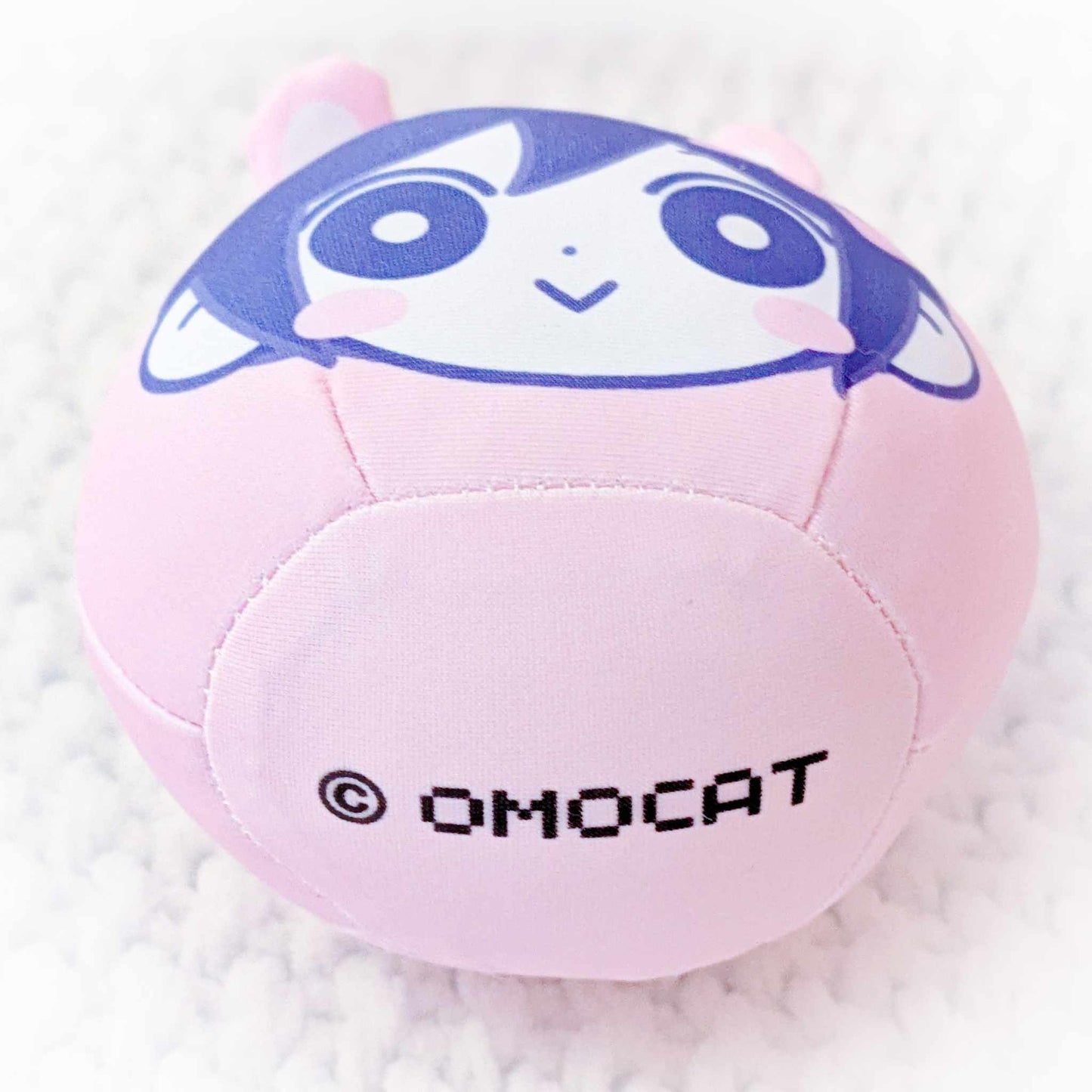 Aubrey - OMORI x Tree Village Cafe Omocat Round Plush Keychain