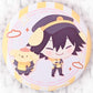 Edogawa Ranpo x Pompompurin - Bungo Stray Dogs x Sanrio Pin Badge Button