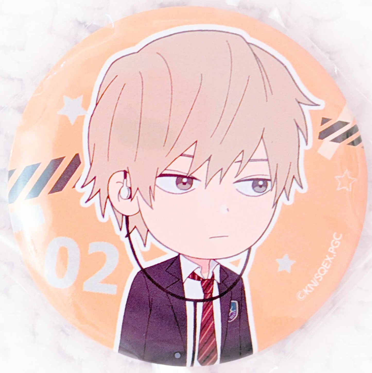 Futami Shun - Play It Cool, Guys Anime Pin Badge Button