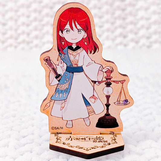 Shirayuki - Snow White With The Red Hair Anime Art Exhibition Wooden Stand