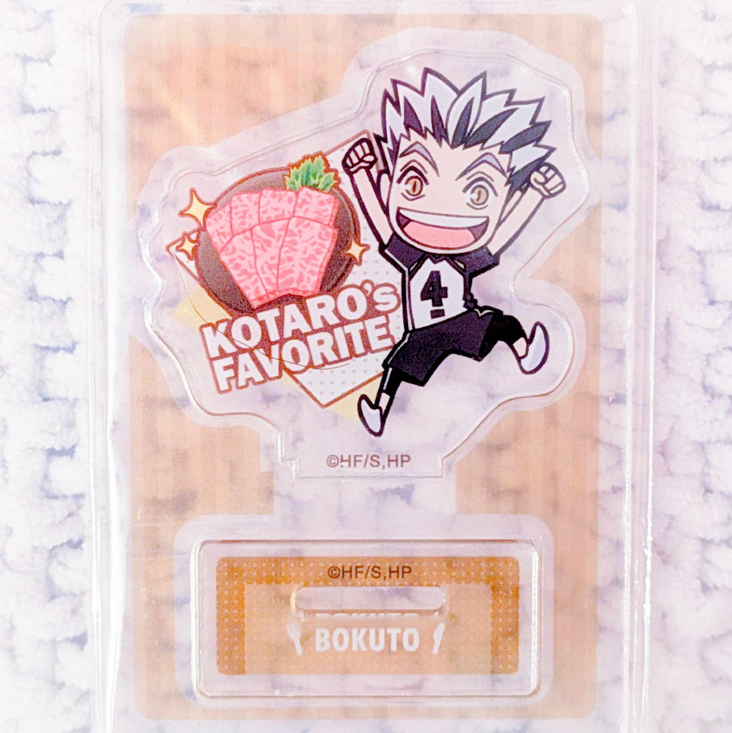 Kotaro Bokuto - Haikyuu!! Anime Chara Gourmet Mini Acrylic Stand