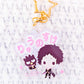 Akutagawa Ryuunosuke x Badtz Maru - Bungo Stray Dogs x Sanrio Acrylic Keychain