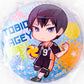 Tobio Kageyama - Haikyuu!! Anime Glitter Pin Badge Button