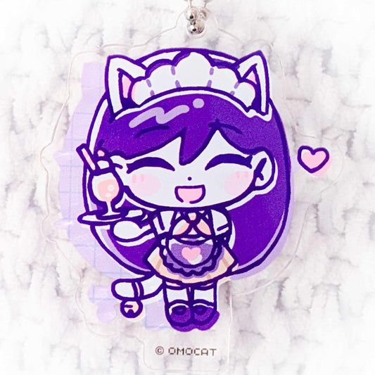 Mari - OMORI x Tree Village Cafe Omocat Acrylic Keychain