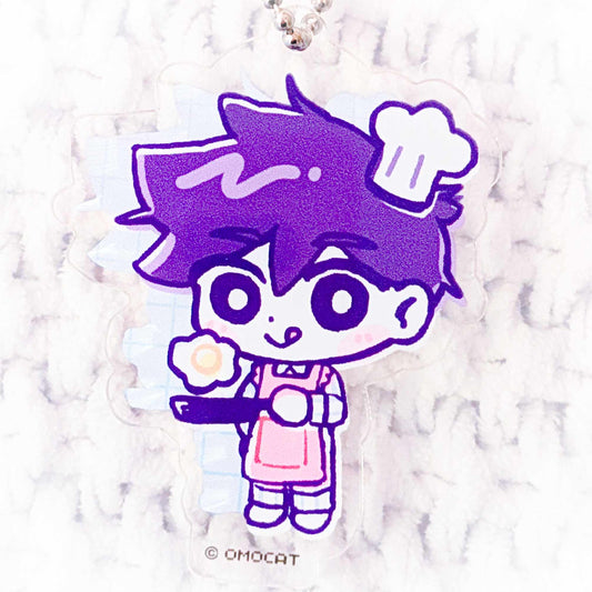 Hero - OMORI x Tree Village Cafe Omocat Acrylic Keychain