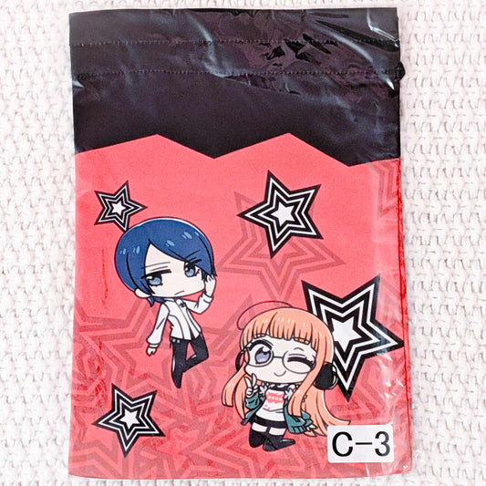 Futaba Sakura & Yusuke Kitagawa - Persona 5 The Animation Anime Drawstring Bag