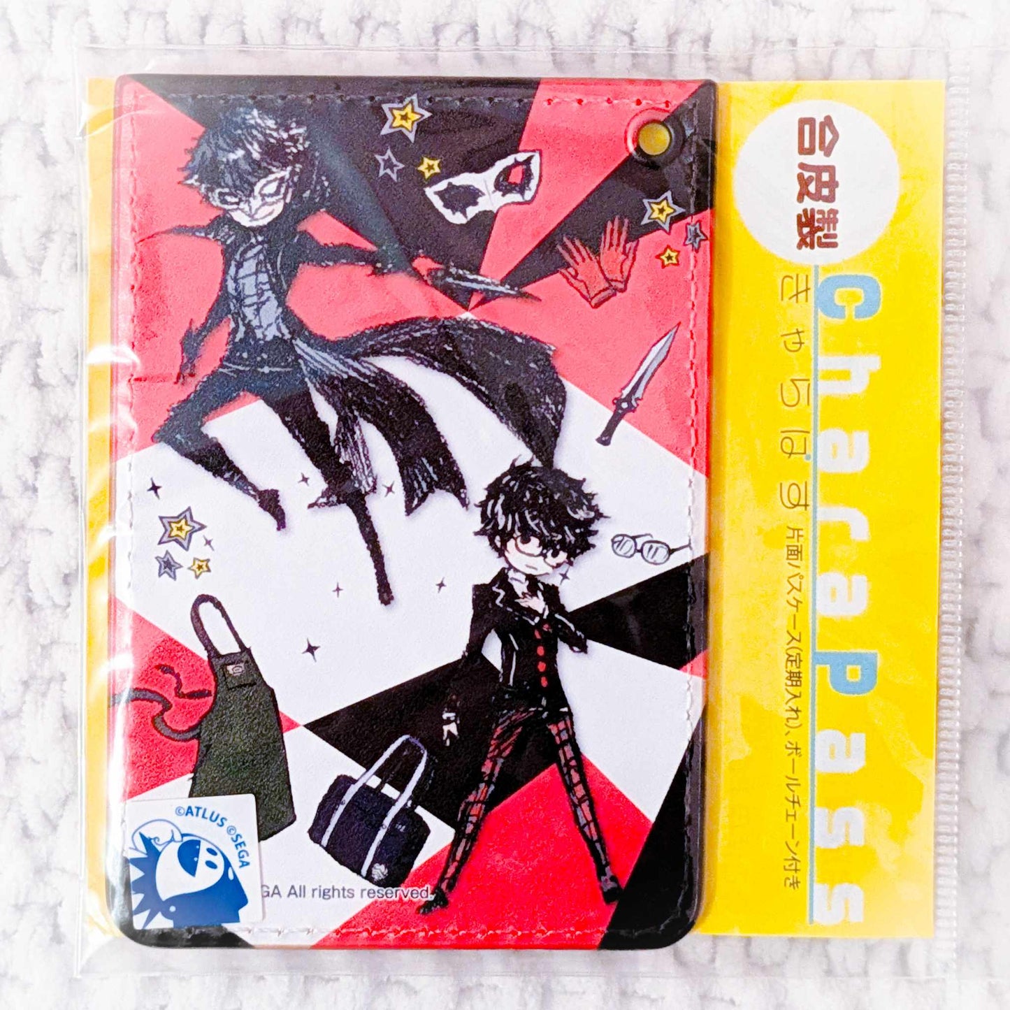 Ren Amamiya & Morgana - Joker - Persona 5 GraffArt Keychain Pass Case