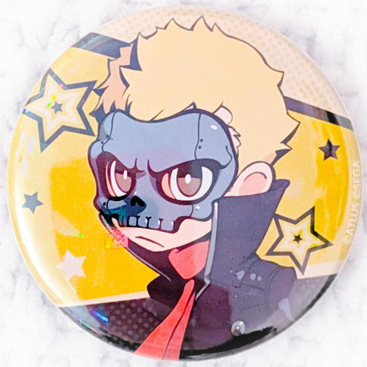 Ryuji Sakamoto - Skull - Persona 5 Tactica Anime Holographic Pin Badge Button