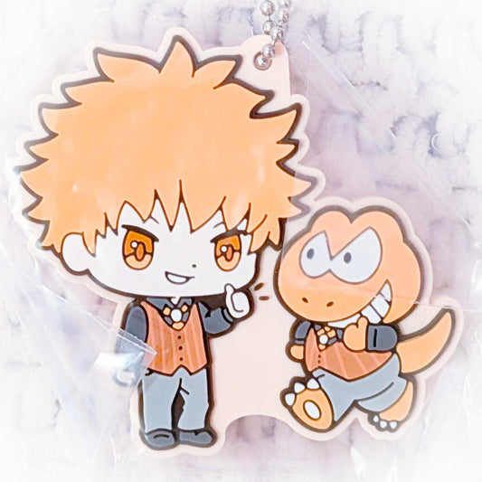 Rensuke Kunigami & We Are Dinosaurs - BLUELOCK x Sanrio Blue Lock Anime Rubber Keychain