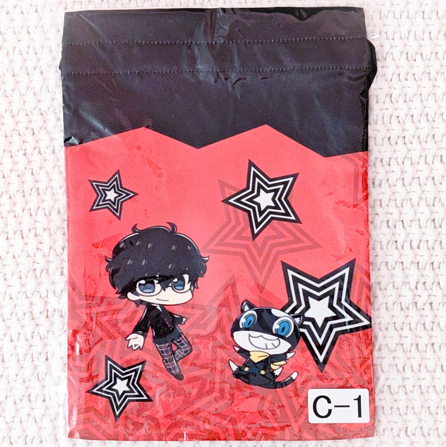 Ren Amamiya & Morgana - Joker - Persona 5 The Animation Anime Drawstring Bag