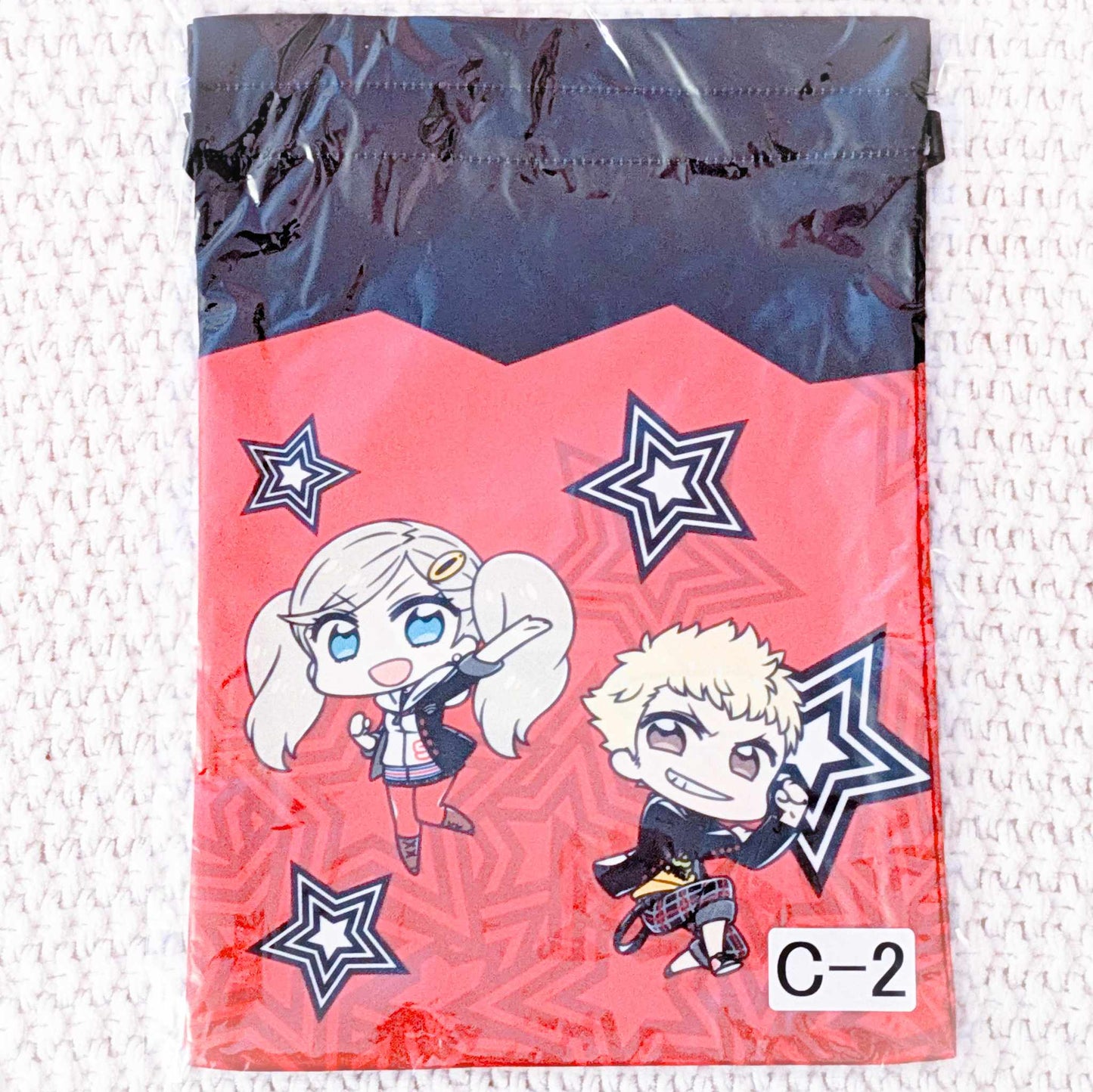 An Takamaki & Ryuji Sakamoto - Persona 5 The Animation Anime Drawstring Bag