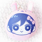 Aubrey - OMORI x Tree Village Cafe Omocat Round Plush Keychain