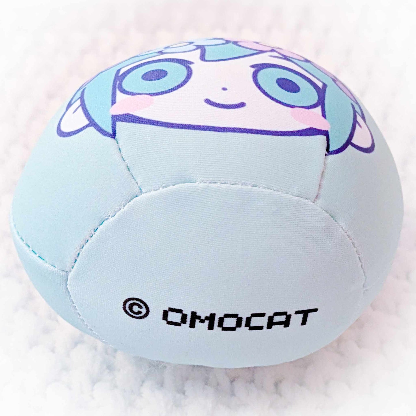 Basil - OMORI x Tree Village Cafe Omocat Round Plush Keychain