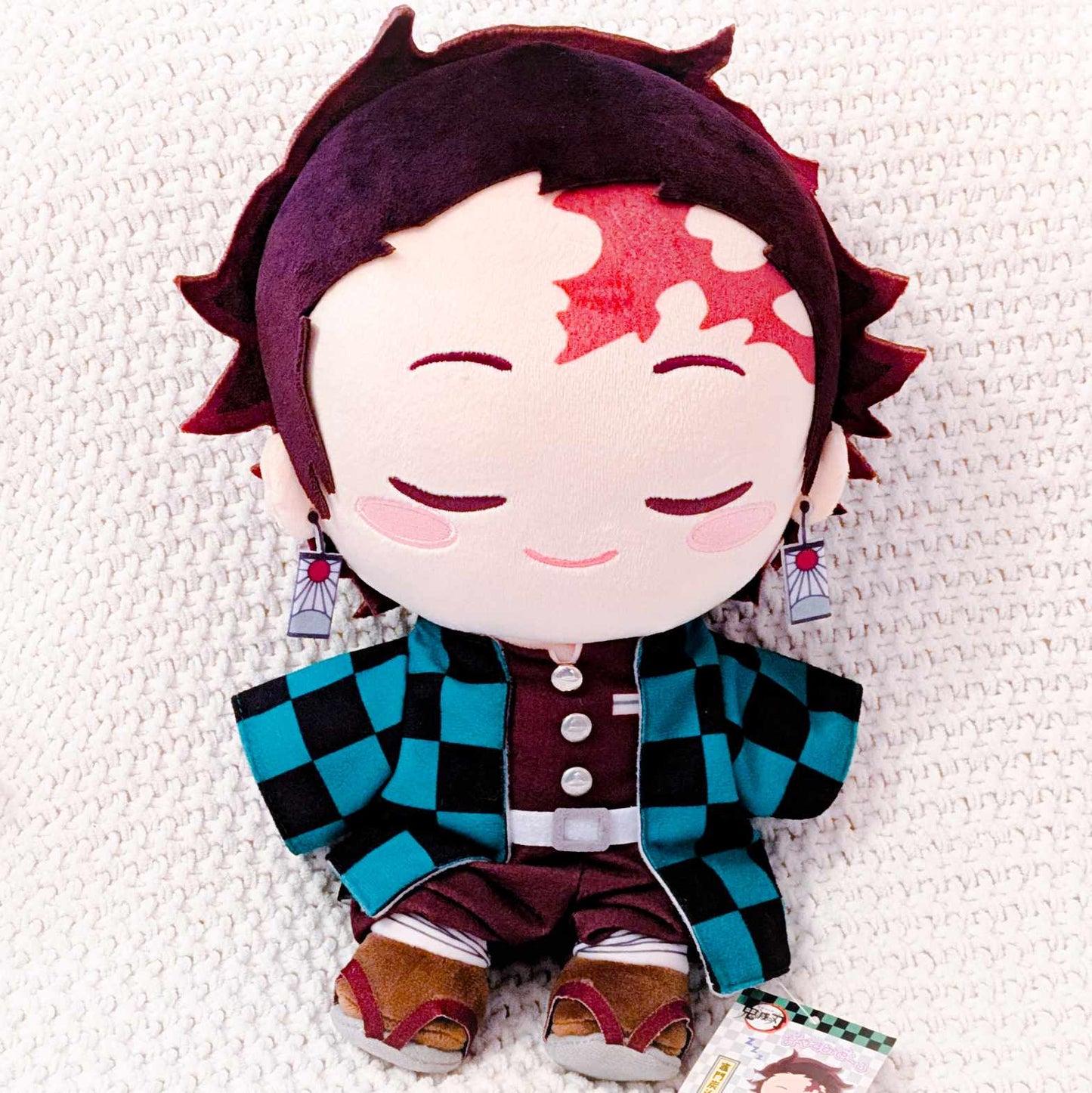 Tanjiro Kamado - Kimetsu no Yaiba Demon Slayer Anime Oyasumi Goodnight Plush Doll