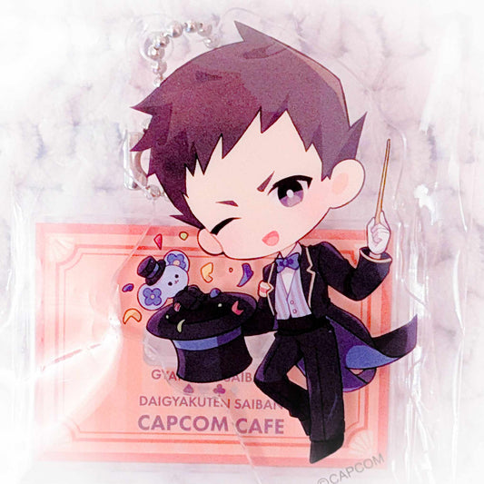 Ryunosuke Naruhodo - Ace Attorney Capcom Cafe Magician Acrylic Keychain Stand