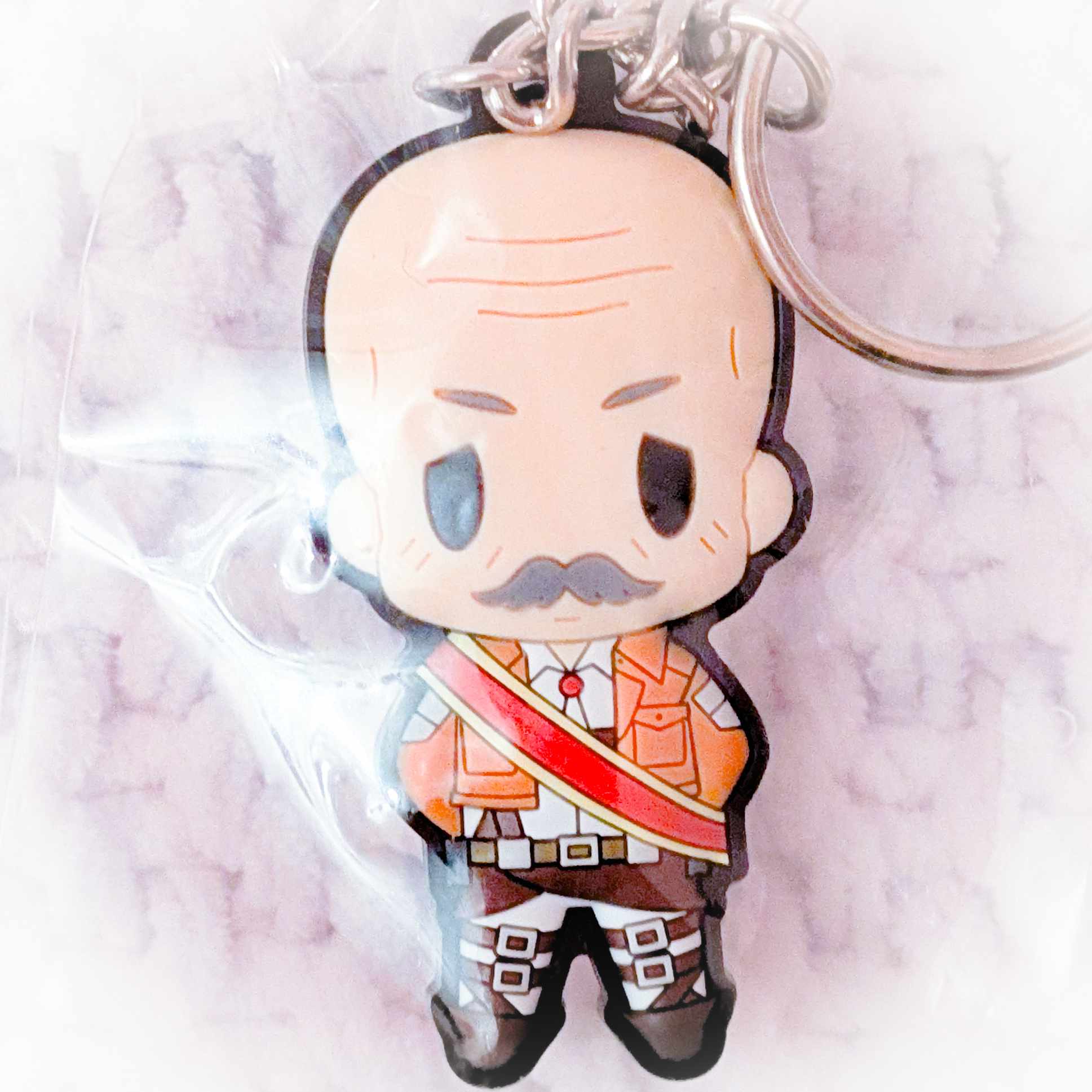 Dot Pixis - Attack on Titan Anime D4 Rubber Keychain โ Miokii Shop