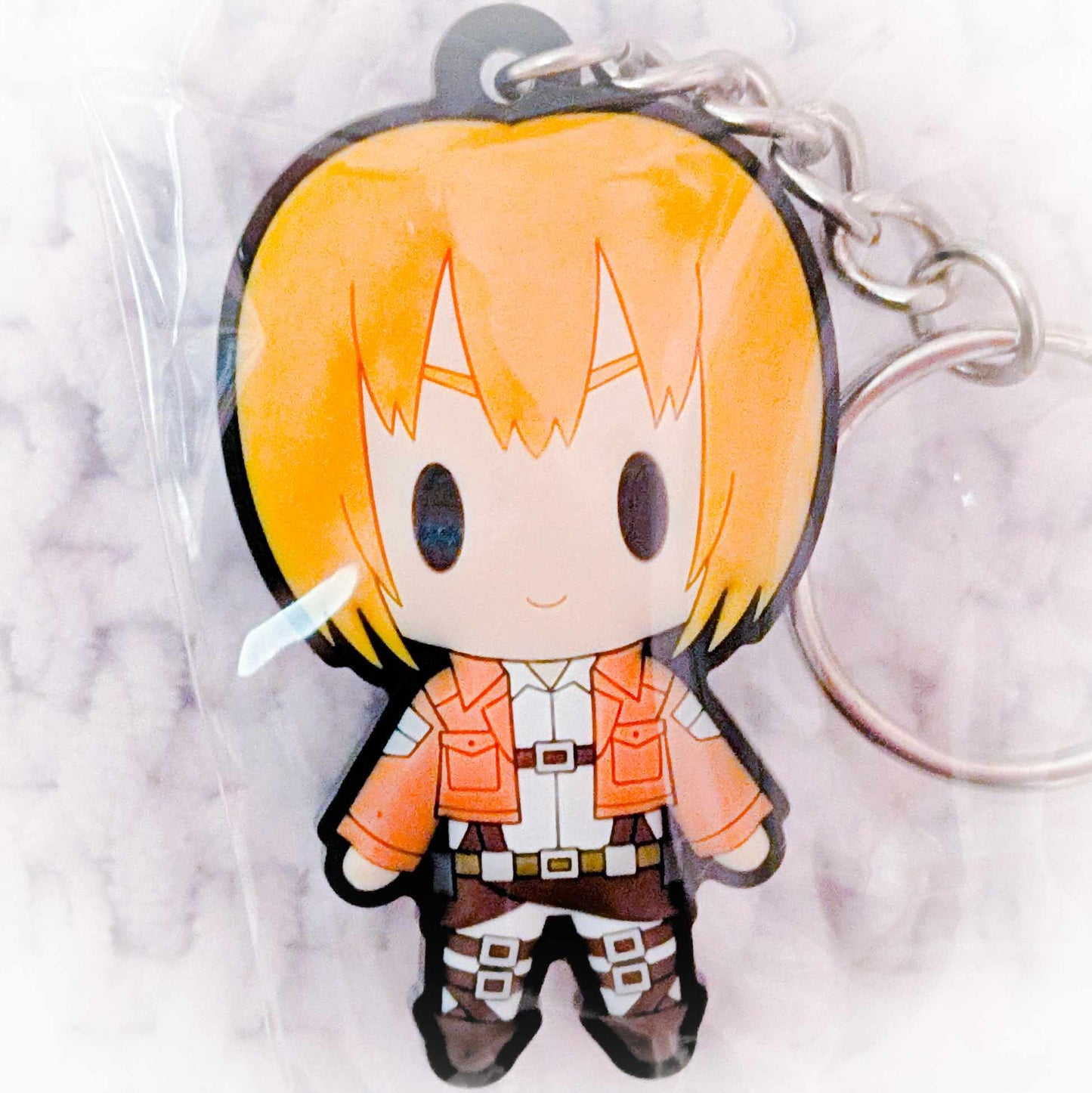 Armin Arlert - Attack on Titan Anime D4 Rubber Keychain