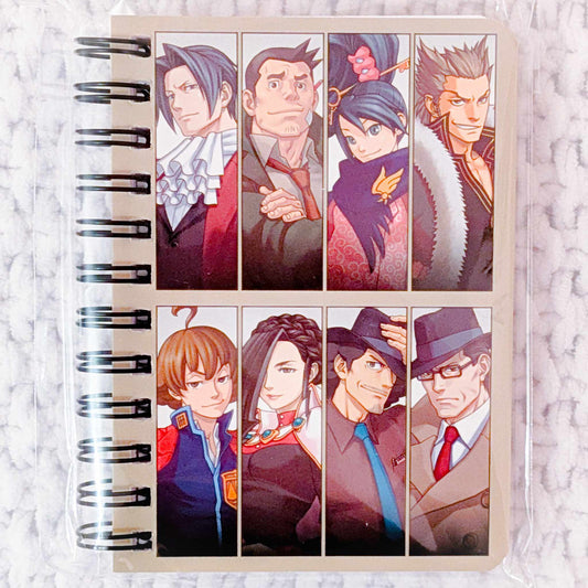 Miles Edgeworth Group - Ace Attorney: Investigations Capcom A7 Mini Memo Pad Notebook