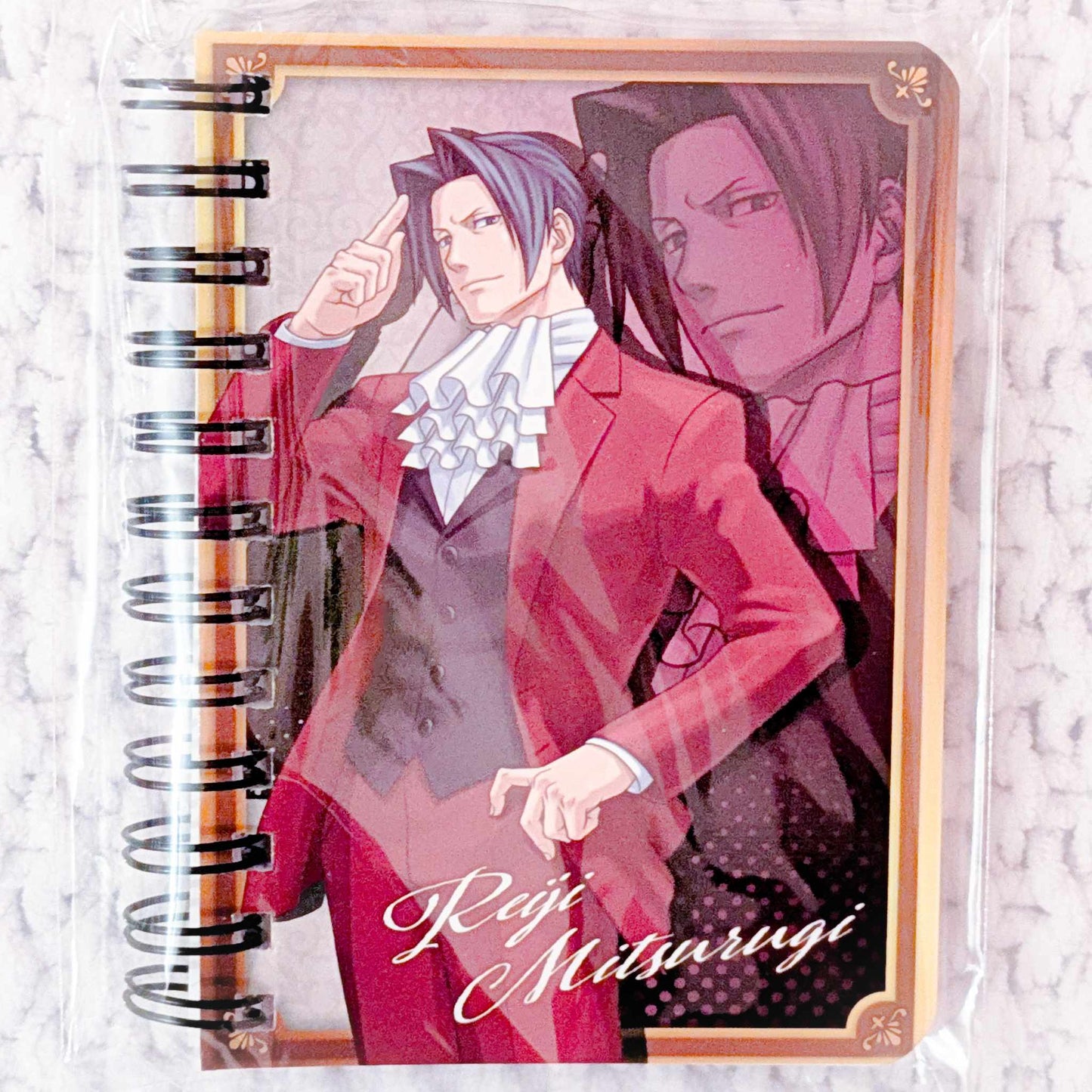 Miles Edgeworth - Ace Attorney: Investigations Capcom A7 Mini Memo Pad Notebook