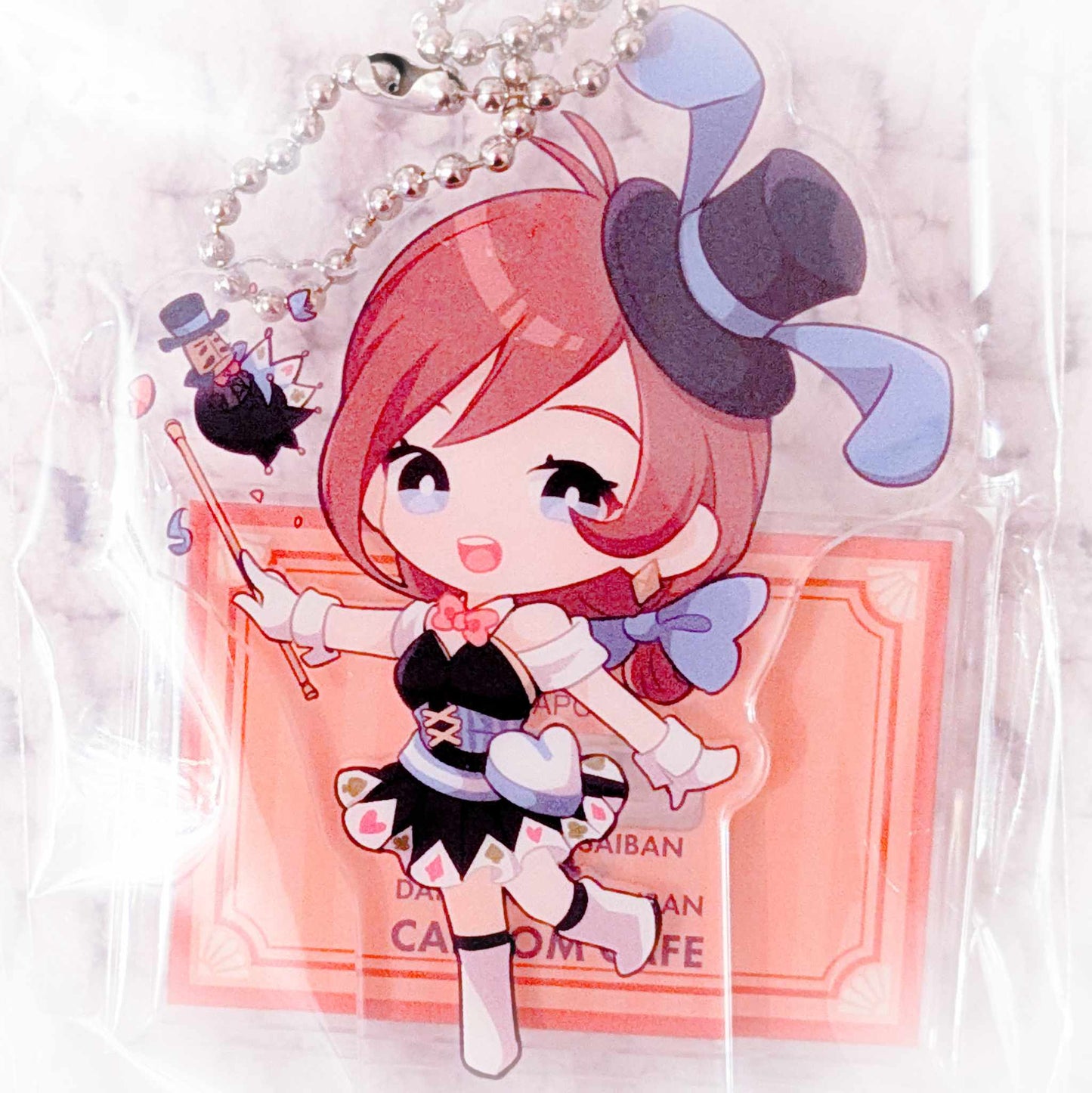 Trucy Wright - Ace Attorney Capcom Cafe Magician Acrylic Keychain Stand