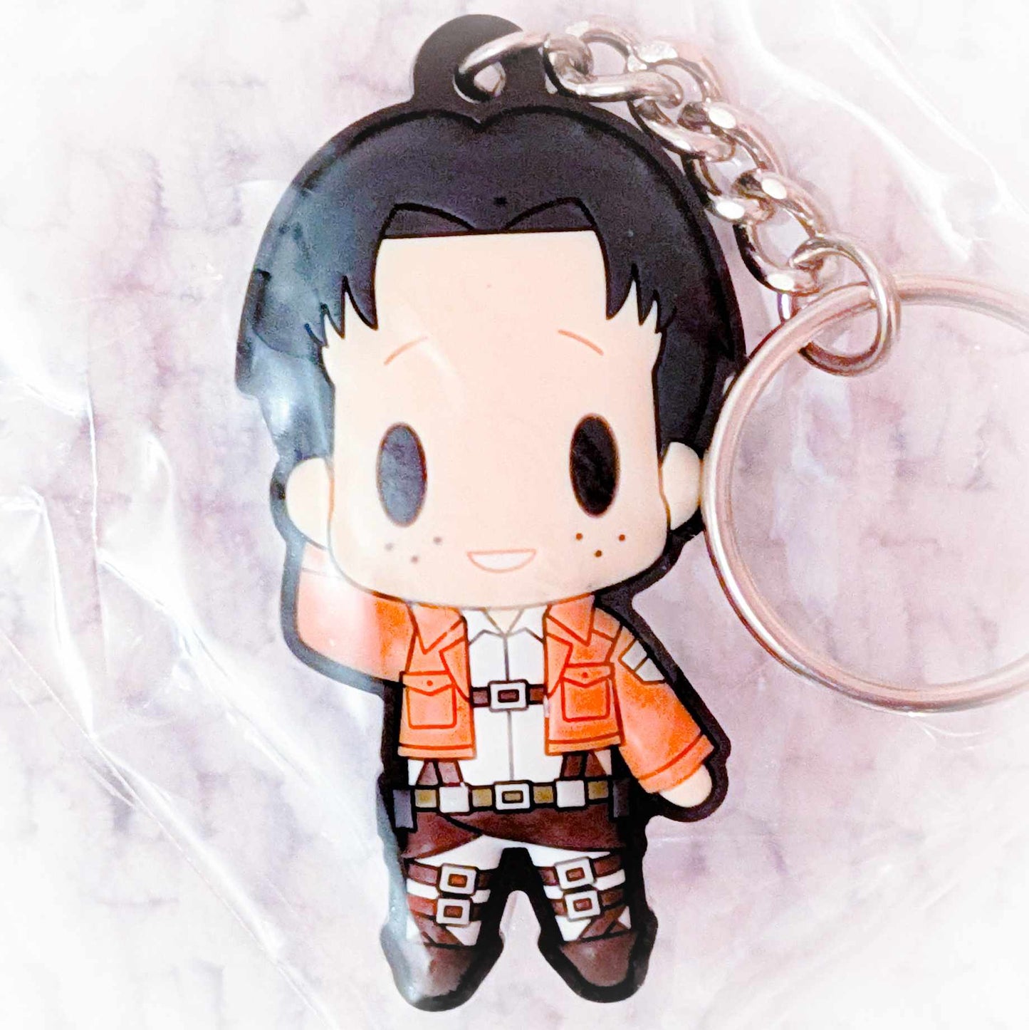 Marco Bott - Attack on Titan Anime D4 Rubber Keychain