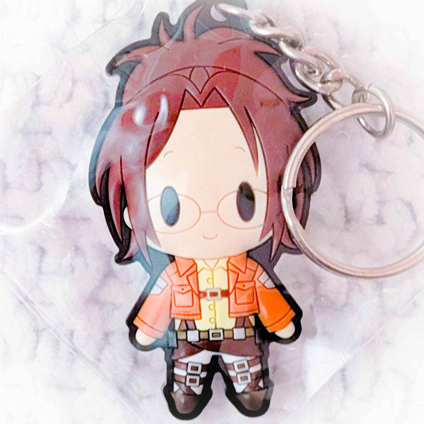 Hange Zoe - Attack on Titan Anime D4 Rubber Keychain