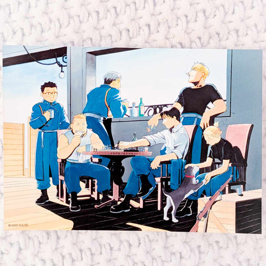 Roy Mustang & Riza Hawkeye - Fullmetal Alchemist Brotherhood Manga Art Photo Card