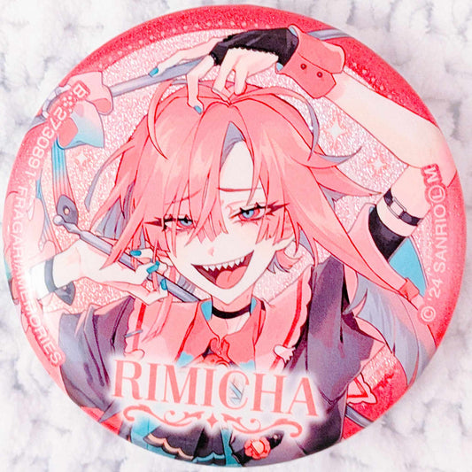 Rimicha - Fragaria Memories Sanrio Glitter Pin Badge Button