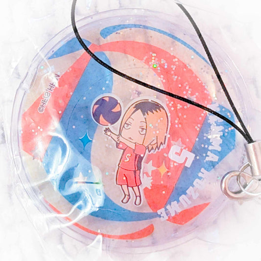 Kenma Kozume - Haikyuu Anime Chibi Water-in Liquid Keychain Strap