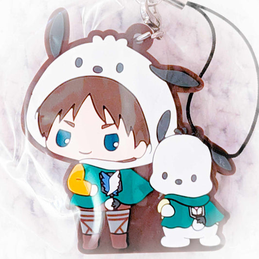 Eren Yeager & Pochacco - Attack on Titan x Sanrio Collab Rubber Strap