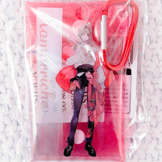 Romarriche - Fragaria Memories Sanrio Clear Case Keychain Clip