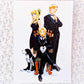 Edward & Alphonse Elric - Winry Rockbell - Fullmetal Alchemist Brotherhood Manga Art Photo Card
