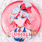 Hallritt - Fragaria Memories Sanrio Glitter Pin Badge Button