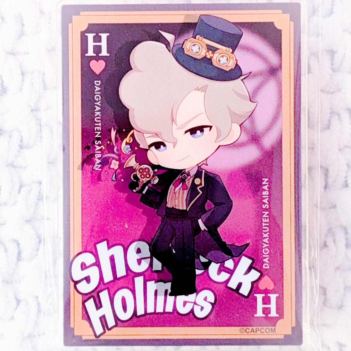 Herlock Sholmes - Ace Attorney Capcom Cafe Magician Acrylic Stand