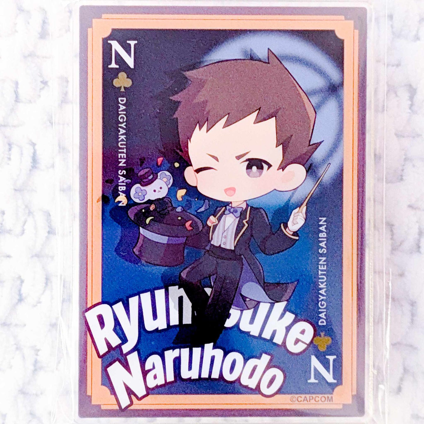 Ryunosuke Naruhodo - Ace Attorney Capcom Cafe Magician Acrylic Stand