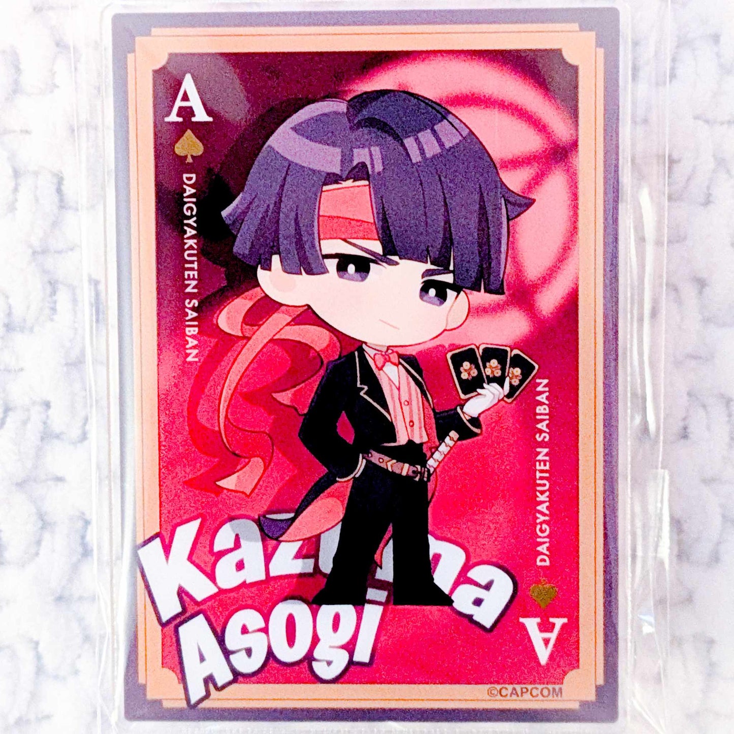 Kazuma Asogi - Ace Attorney Capcom Cafe Magician Acrylic Stand