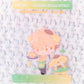 Xia Fey & Pompompurin - Link Click x Sanrio Collaboration Donghua Clear Trading Card