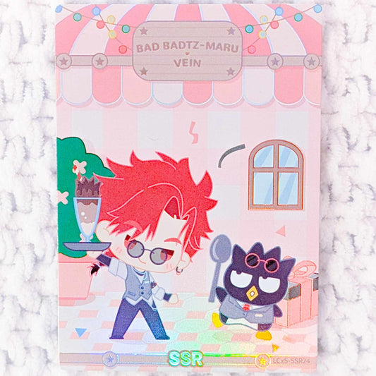 Vein & Badtz Maru - Link Click x Sanrio Collaboration Donghua SSR Trading Card