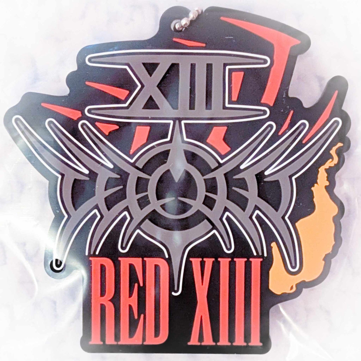 Red XIII - Final Fantasy VII Remake Kuji Rubber Keychain