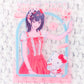 Qiao Ling & Hello Kitty - Link Click x Sanrio Collaboration Donghua SSR Clear Trading Card