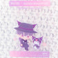 Liu Xiao & Kuromi - Link Click x Sanrio Collaboration Donghua Clear Trading Card